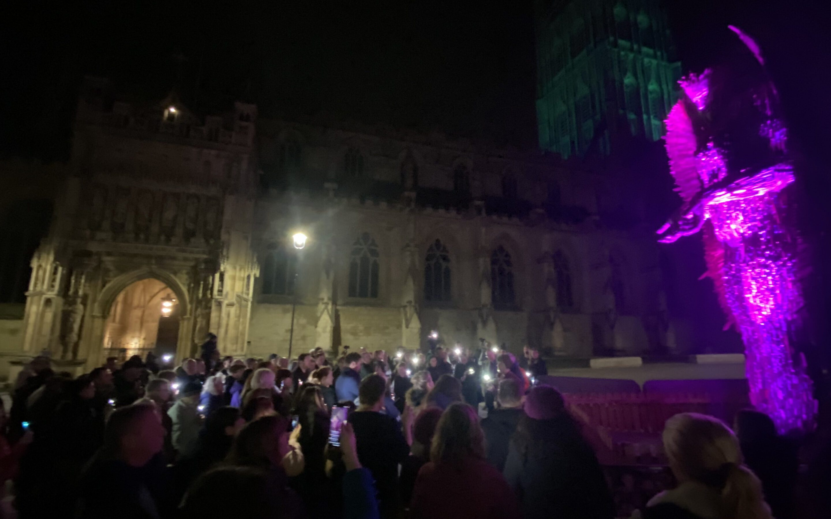 Gloucester Goes Purple to Remember Hollie