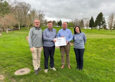 Lilley Brook Golf Club Chip in with Vital Funds