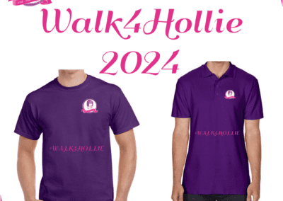 Walk4Hollie 2024: Commemorative T-Shirts